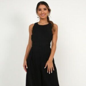 Showpo Goal Achiever Jumpsuit In Black - Size 6